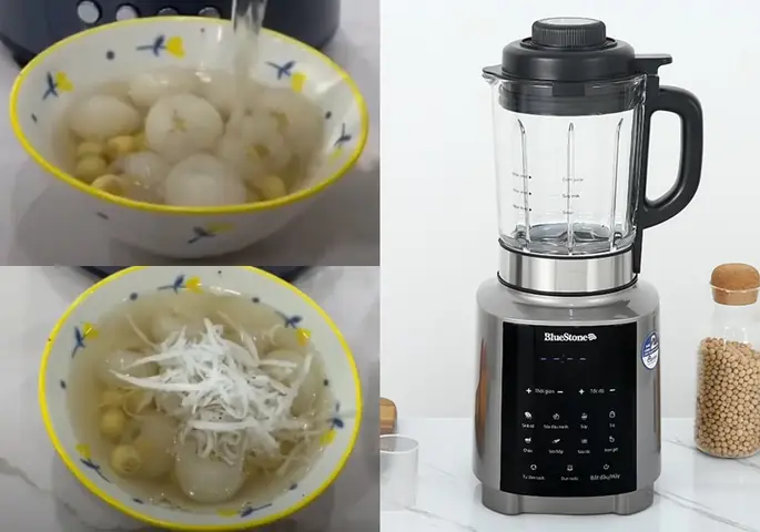 Cách nấu chè hạt sen sữa tươi thanh mát, bổ dưỡng tại nhà Cách nấu chè hạt sen sữa tươi thanh mát, bổ dưỡng tại nhà