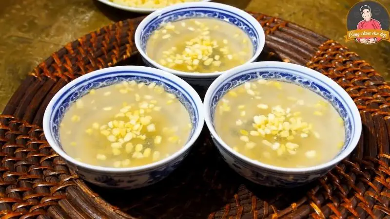 cách nấu chè hoa cau