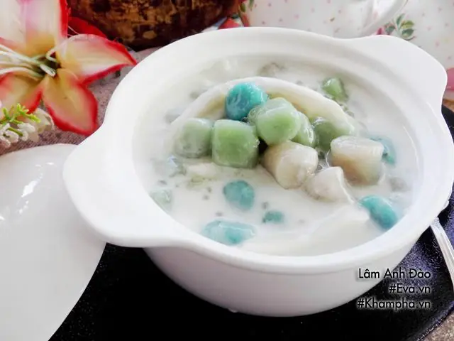 Cách nấu chè khoai môn bằng nồi cơm điện dẻo mịn