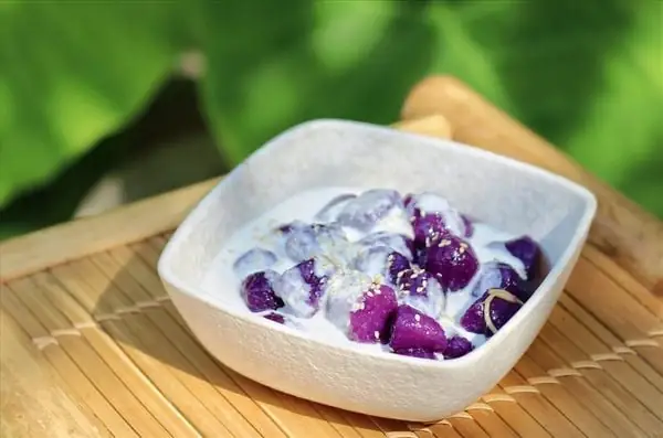 Cách Nấu Chè Khoai Tím Dẻo Ngọt Bùi Đậm Đà Chuẩn Vị