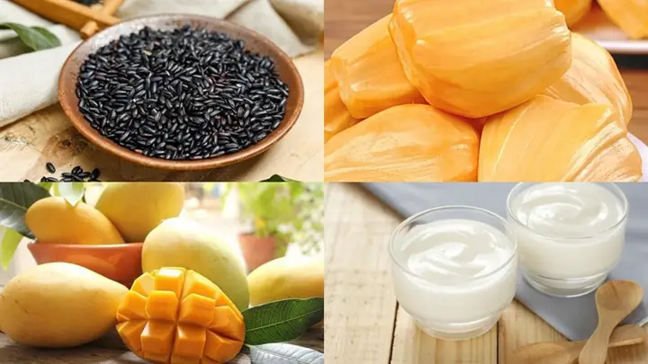 Cách nấu chè nếp cẩm sữa chua dẻo thơm, thanh mát tại nhà