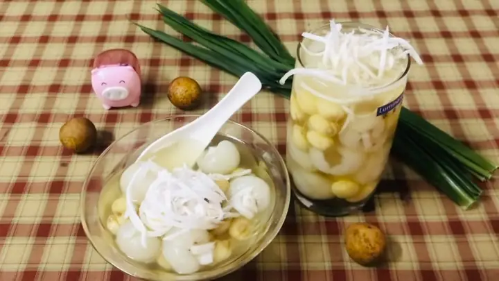 Cách Nấu Chè Sen Nhãn Dừa Thanh Mát Giải Nhiệt Mùa Hè