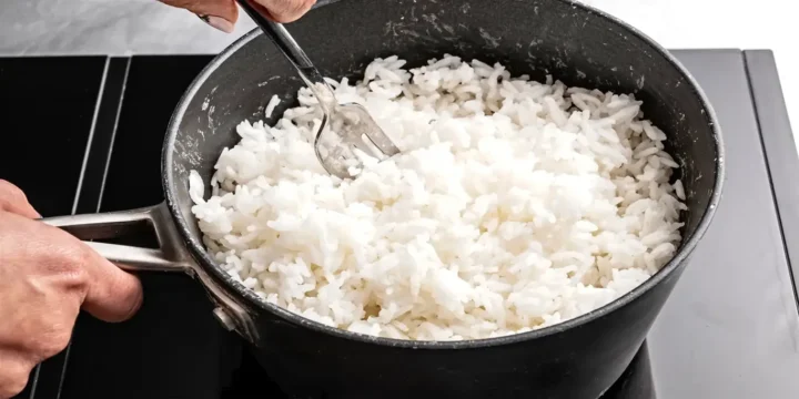 cách nấu cơm bằng bếp điện