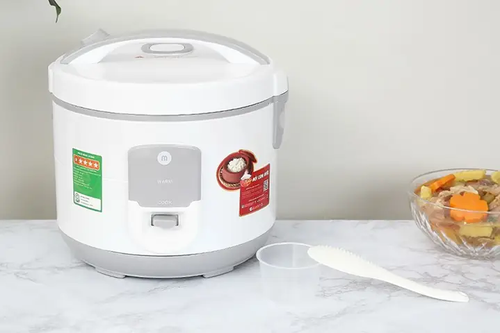 Cách nấu cơm bằng nồi Mishio ngon dẻo, chuẩn vị tại nhà