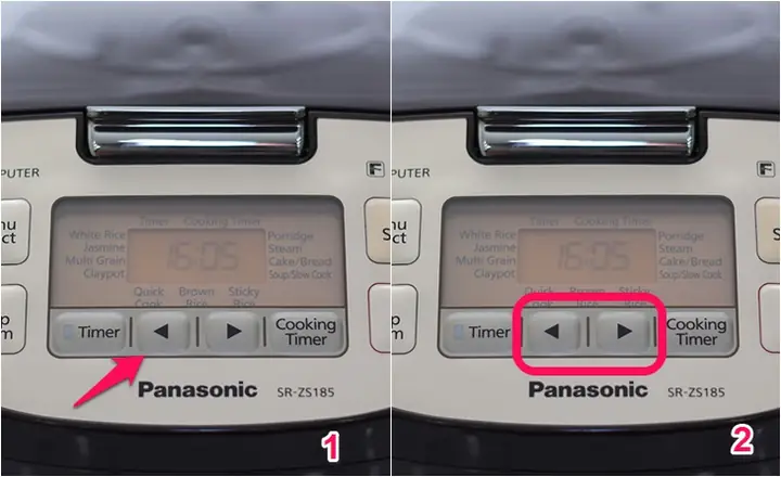 Hướng dẫn nấu cơm ngon với nồi Panasonic SR-ZS185 Hướng dẫn nấu cơm ngon với nồi Panasonic SR-ZS185