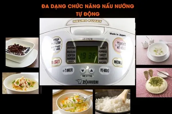 Cách Nấu Cơm Nồi Zojirushi: Hướng Dẫn Từ A Đến Z