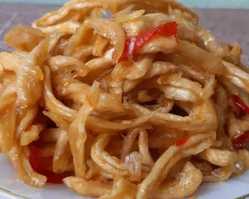 Củ cải khô xào