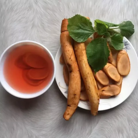 cách nấu củ gai tươi an thai