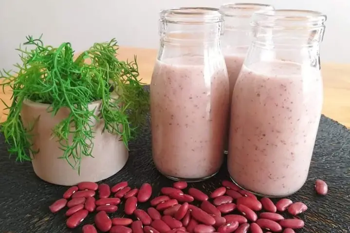 Cách nấu sữa đậu đỏ