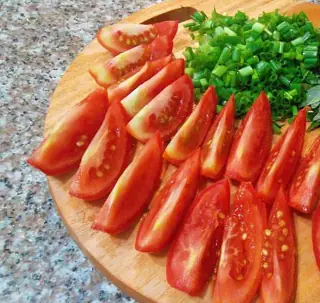 cách nấu đậu phụ sốt cà chua