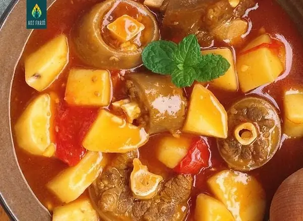 Hướng Dẫn Cách Nấu Đuôi Bò Hầm Khoai Tây Mềm Ngon Chuẩn Vị