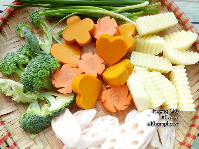 cách nấu đuôi heo hầm rau củ