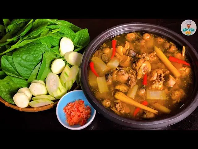 cách nấu gà đá hầm sả