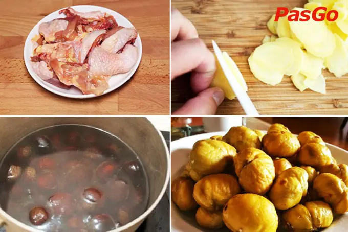 Hướng Dẫn Chi Tiết Cách Nấu Gà Hầm Hạt Dẻ Thơm Ngon Chuẩn Vị