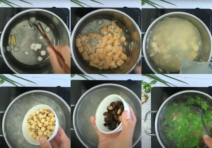 Cách Nấu Gà Hầm Hạt Sen Táo Đỏ Bổ Dưỡng Ngay Tại Nhà