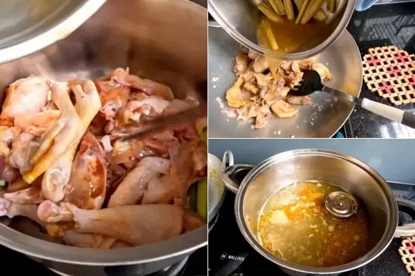 **Cách Nấu Gà Hấp Hèm** Đậm Đà, Thơm Ngon Chuẩn Vị Gia Đình