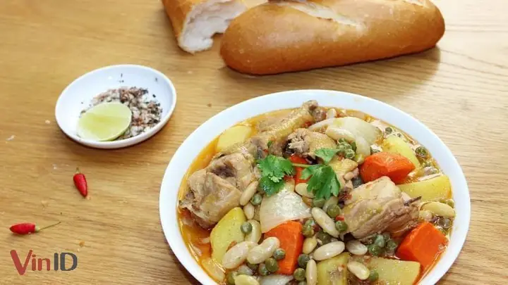 cách nấu gà nấu đậu