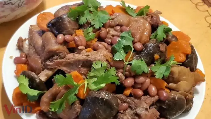 cách nấu gà nấu đậu