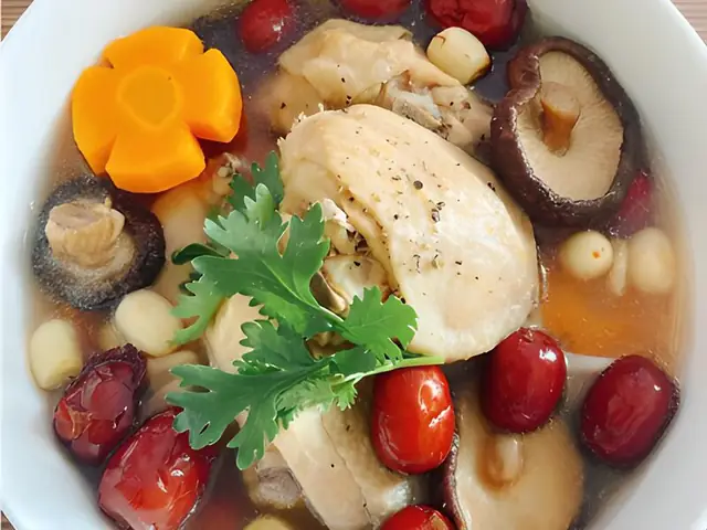 cách nấu gà nấu nấm đông cô