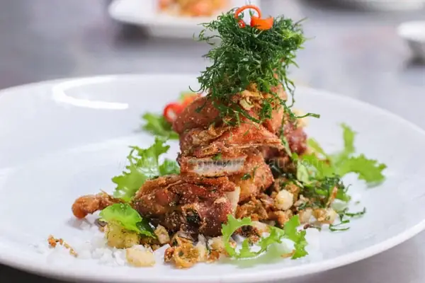 cách nấu gà rang muối