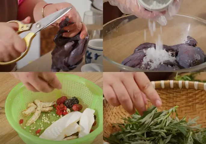 Cách Nấu Gà Tần Thuốc Bắc Ngải Cứu Thơm Ngon Bổ Dưỡng Tại Nhà