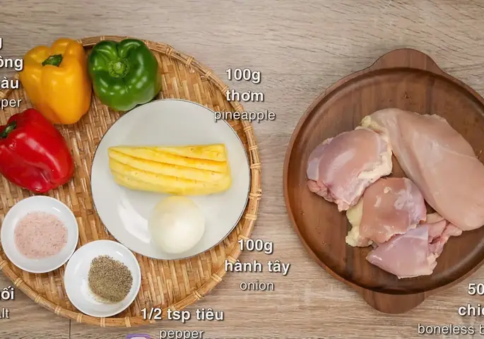 Hướng Dẫn Cách Nấu Gà Xào Chua Ngọt Đậm Đà Hấp Dẫn