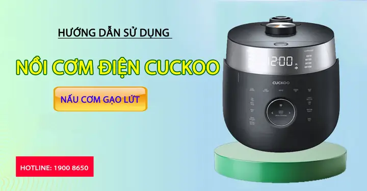 Hướng Dẫn Chi Tiết Cách Nấu Gạo Lứt Bằng Nồi Cuckoo Thơm Ngon Chuẩn Vị