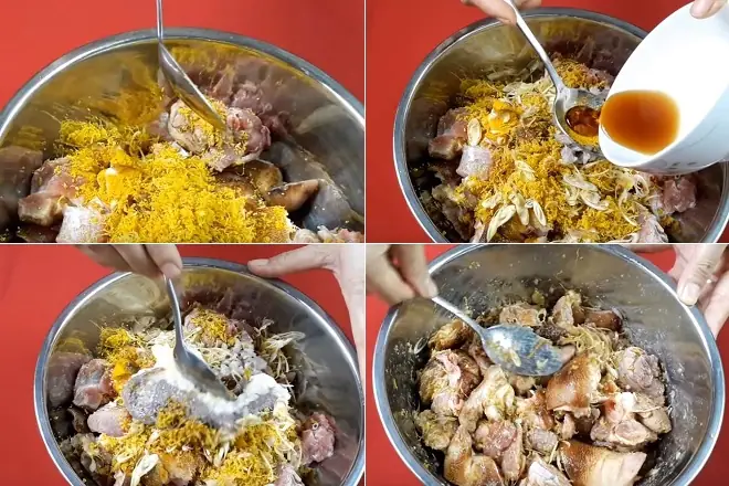 cách nấu giò heo giả cầy