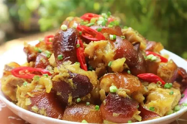 cách nấu giò heo giả cầy miền trung