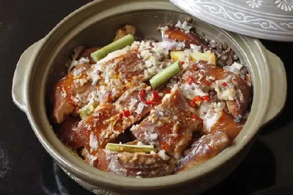 cách nấu giò heo giả cầy miền trung