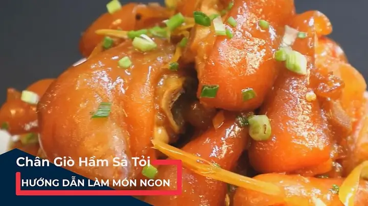 Cách Nấu Giò Heo Hầm Sả Đậm Đà, Thơm Lừng Chuẩn Vị Tại Nhà