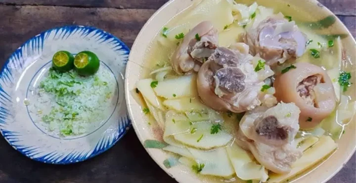 cách nấu giò heo măng khô cách nấu giò heo măng khô