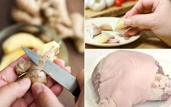 Hướng dẫn chi tiết cách nấu giò heo rút xương thơm ngon tại nhà