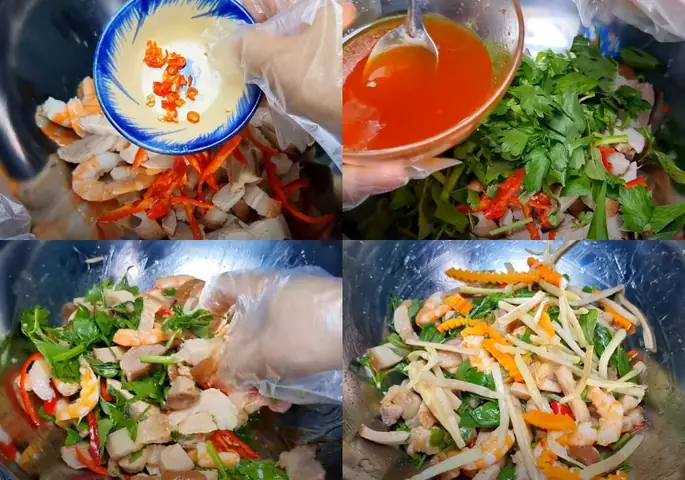 Công thức làm gỏi ngó sen tôm thịt chuẩn vị tại nhà