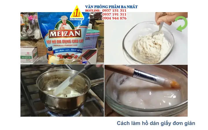 Cách Nấu Hồ Dán Giấy Đơn Giản Tại Nhà Từ A Đến Z