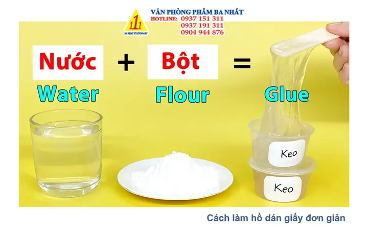 Cách Nấu Hồ Dán Giấy Đơn Giản Tại Nhà Từ A Đến Z