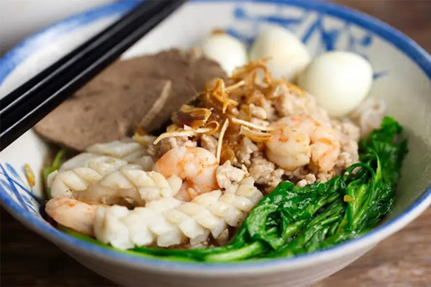 cách nấu hủ tiếu gà