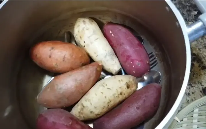 Cách Nấu Khoai Lang Bằng Nồi Cơm Điện: Ngon Chuẩn Vị, Dễ Làm