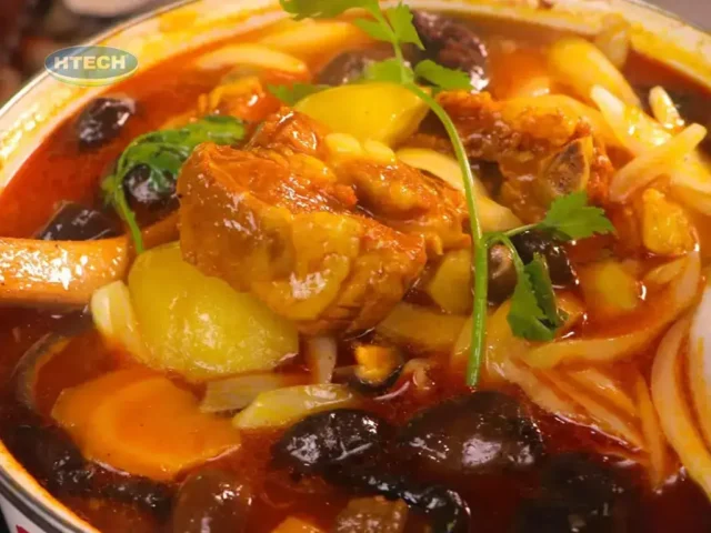 cách nấu lagu sườn heo