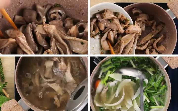 cách nấu lẩu bao tử hầm tiêu