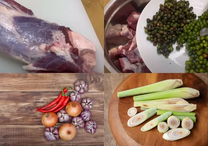 Hướng dẫn cách nấu lẩu bắp bò tiêu xanh ngon tại nhà