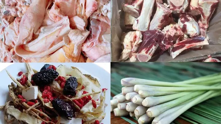 Lẩu gân bò thuốc bắc