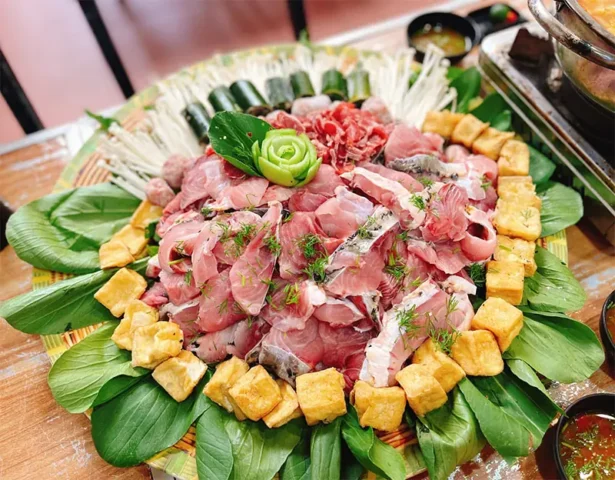 cách nấu lẩu cá chép giòn