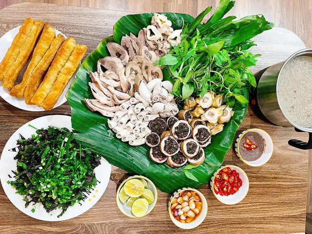 cách nấu lẩu cháo lòng