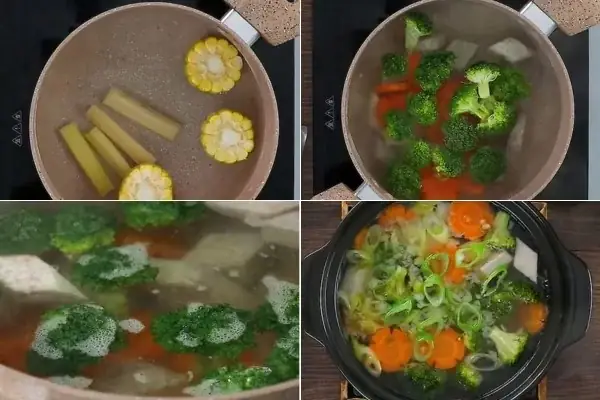 cách nấu lẩu chay ngon