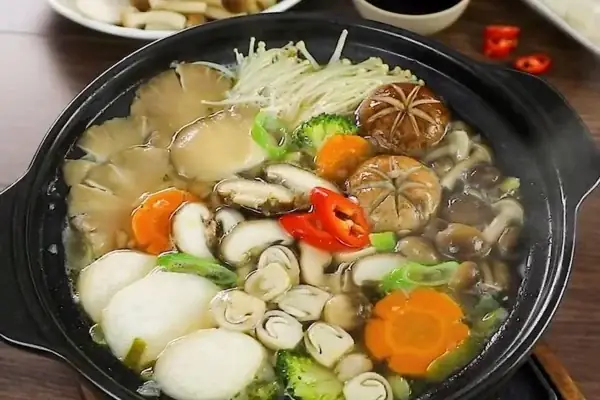 cách nấu lẩu chay thập cẩm