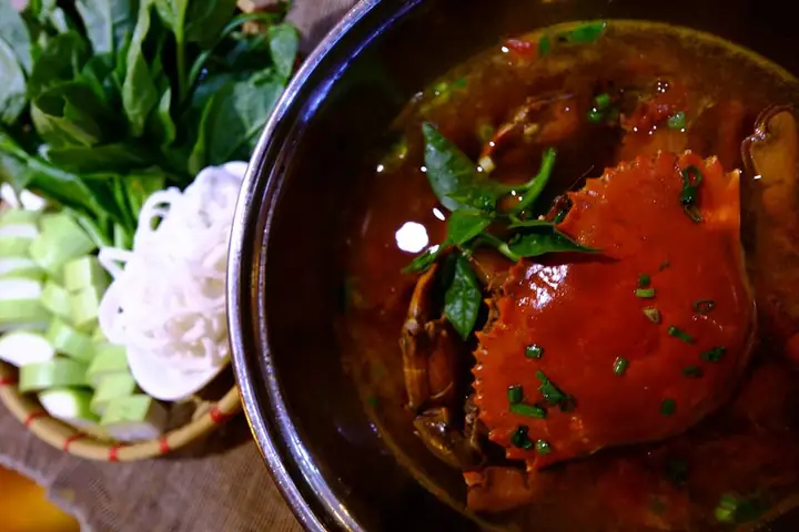 Cách Nấu Lẩu Cua Biển Rau Rút Đậm Đà, Chuẩn Vị Gia Đình