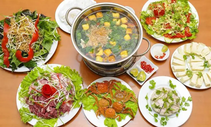 cách nấu lẩu cua đồng hải phòng