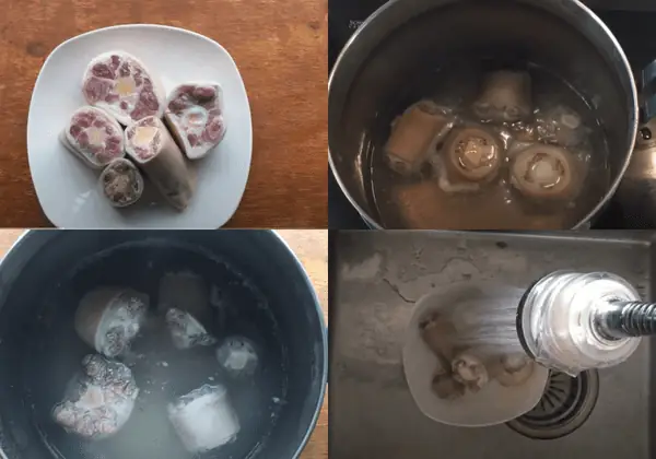 3.1. Lựa chọn và sơ chế đuôi bò