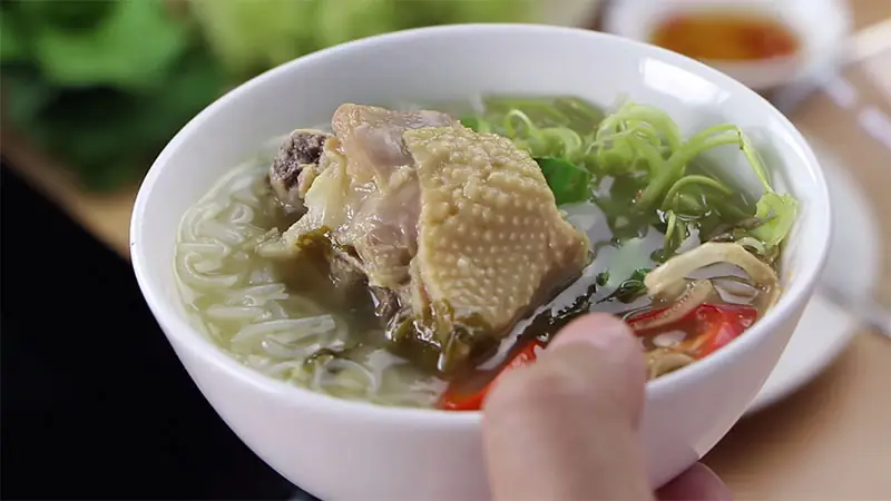 cách nấu lẩu gà chua cay